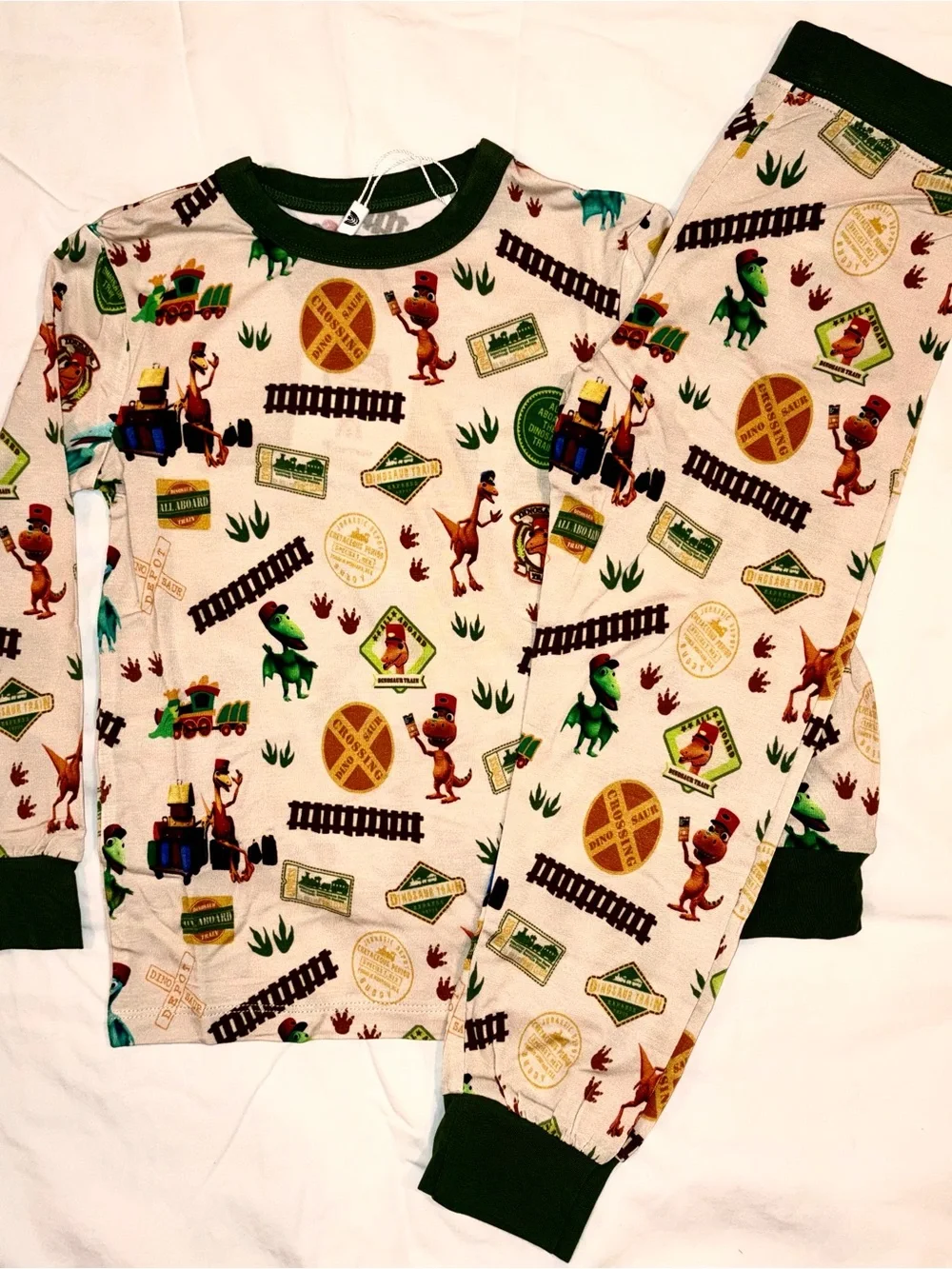 Emerson and Friends Dinosaur Train bamboo pajamas sz 2T NWT